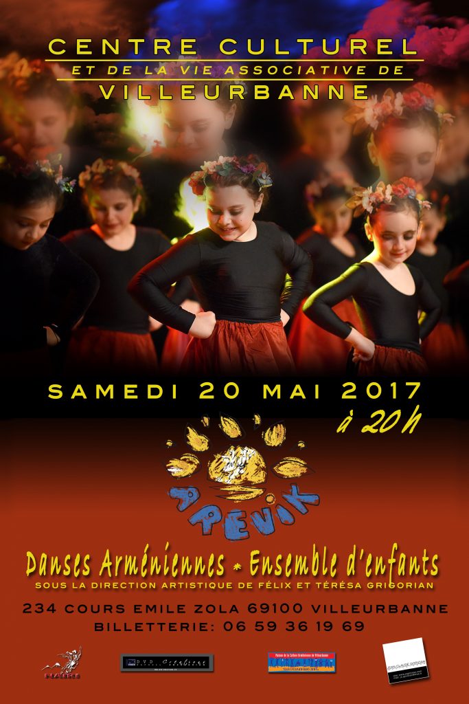 Gala Annuel AREVIK @ Centre Culturel et de la vie Associative  | Villeurbanne | Auvergne Rhône-Alpes | France