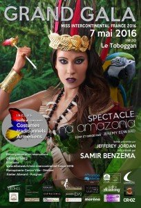 Miss intercontinentale France 2016 et défilé de costume armenienne avec l'Ensemble de danse Nairi 